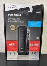 ARRIS SURFboard SBG6580 DOCSIS 3.0 Cable Modem WiFi Router Combo Open Box picture