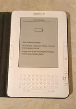 Amazon Kindle Keyboard 2GB 6in Wi-Fi eBook Reader bundled w/ Black Folio Case picture