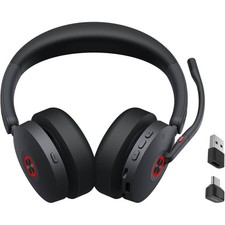 Yealink BH74 UC Bluetooth Wireless Headset ANC Black USB-C/A BH74-UC-USB-C/A picture