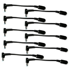 Lot of 10 DC Power Charger Converter Adapter Cable 7.4mm - 4.5mm for HP Blue Tip picture