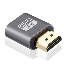 VGA Virtual Display Adapter Hdmi-Compatible 1.4 DDC EDID Dummy Plug Headless Gho picture