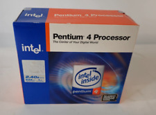 Intel Pentium 4 2.4A 1MB L2 Cache 2.4GHz Socket 478 CPU BX80546PE2400E SL88F NIB picture