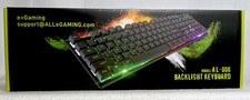 Keyboard Backlight eGaming AL-006  Gaming 104-Key Wired USB  LED - NEW picture