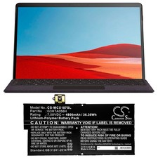 BATTERIE 4800mAh Li-Po Type G3HTA056H For Microsoft Surface Pro X 1876 picture