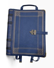 ThinkGeek 2015 Olde Book Backpack Messenger Laptop Bibliophile NWT picture
