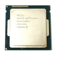 Intel Core i5-4570 SR14E Quad Core 3.20GHZ (Boost Up to 3.6GHZ) LGA1150 Tested picture