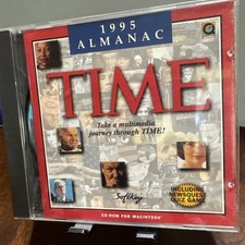 1995 SoftKey Time Magazine Multimedia Almanac CD-Rom For Macintosh Mac OS picture