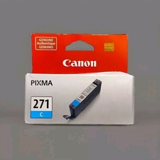 Canon PIXMA CLI-271 C Inkjet Cartridge - Cyan (0391C004) Genuine Authentic picture