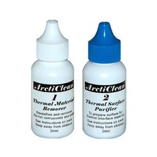 ARCTIC SILVER ArctiClean 1 & 2 Thermal Material Remover and Surface Purifier picture