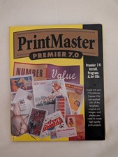 PrintMaster Premier 7.0  Windows Graphics Desktop Publishing Software Computer picture