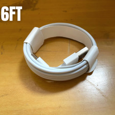 6 Pack 3/6Ft USB Fast Charger Cable Lot For Apple 12 11 XR 8 iPad Charging Cord picture