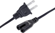 8ft 2 Prong Power Cord Replacement for Echo Studio High-Fidelity Smart Speake picture