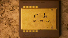 Intel Pentium Pro 200MHz CPU KB80521EX200 SL255 256K Gold Cap Ceramic Processor picture
