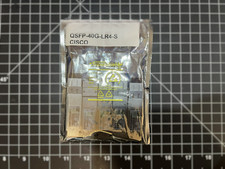 Cisco QSFP‑40G‑LR4‑S QSFP+ 40GBASE‑LR4 Transceiver Module 10‑3115‑01 w/ Hologram picture
