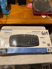 Micro Innovations Internet Access Pro Model KB535BL Keyboard - OPEN BOX picture