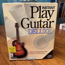 Instant Play Guitar Deluxe PC Software. 6 CD ROM’s. Brand N E W picture