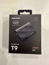 Samsung T9 1TB USB-A Portable External SSD - Black (MU-PG1T0B/AM) picture