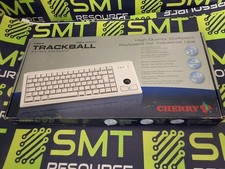 CHERRY G84-4400 ULTRASLIM KEYBOARD INTEGRATED TRACKBALL - BRAND NEW picture