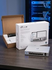 Ubiquiti US-8-150W 8-Port UniFi Switch, Managed PoE+ Gigabit Switch picture