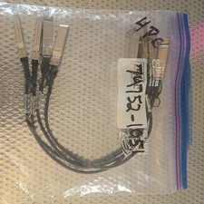 2pc - MOLEX 74752-1051 SFP+-TO-SFP+ PASSIVE CABLE ASSEMBLY, 10GBPS, 30 AWG CABLE picture