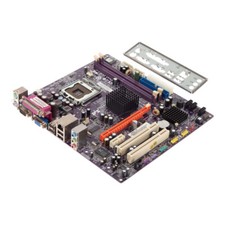 Motherboard mATX ECS 945GCT-M V:1.0 SOCKET LGA775 DDR2 PCIe PCI picture