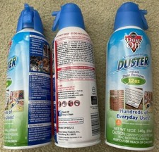 Dust-Off Compressed Gas Duster 3-12 oz. Cans picture