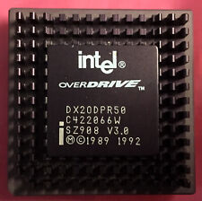 Intel Overdrive DX20DPR50 1992 SZ908 Socket 3 PGA168 CPU picture