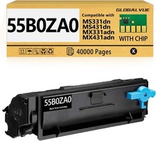 55B0ZA0 Imaging Unit Compatible With Lexmark Globalvue Drum BN Chip picture