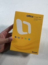 Microsoft Office 2008 For Mac Home And Student Edition English Retail Box DVD picture