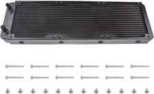 18 Pipe Aluminum Heat Exchanger Radiator for PC CPU CO2 Laser Water Cool System picture