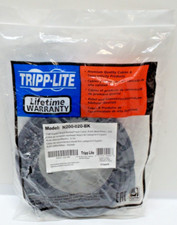 Tripp Lite CAT6, M/M, 25FT 7.62m Cat6 U/UTP (UTP) Black - networking cables (M/M picture