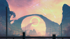 Landscape space stars mountain chain kimi no na wa Custom Gaming Mat Desk picture