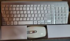 Cimetech KF-10+TM002 silver White 2.4 Ghz Wireless Keyboard And Mouse Set picture