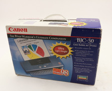 Vintage Canon BJC-50 Color Bubble Jet Compact Printer picture