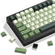 Matcha Green PBT Keycaps Double Shot Mechanical Keyboard Set picture