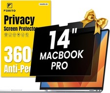 2-Pack Matte Privacy Screen for MacBook Pro 14 inch - 360° Eye Protection Shield picture