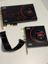 Creative Sound Blaster ZxR SB1510 PCIe Sound Card + SB1510A Daughterboard picture