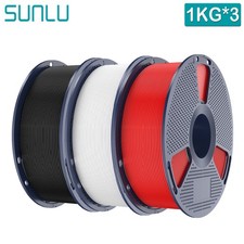 SUNLU 3KG PLA Plus 3D Printer Filament 1.75mm PLA+ 1KG/Roll +/-0.02mm Multicolor picture