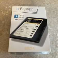 Slick ER701 eBook eReader Tablet - 2GB - USB Black - Brand New Sealed -Rare- picture