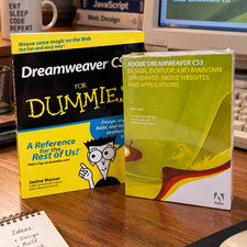 Adobe Dreamweaver CS3 Retail Version for Windows Software NA + Dummies Book picture