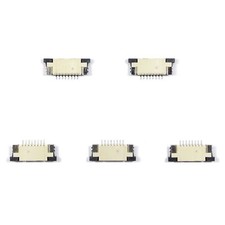 8 Pin 0.5mm 1mm Pitch FFC/FPC Flexible Flat Cable ZIF Connector Top Contact picture