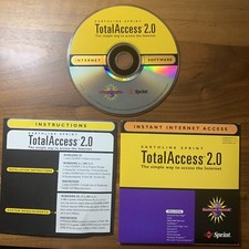 Earthlink TotalAccess Software 2.0 Sprint (Windows/Mac) Vintage Collectible CD picture