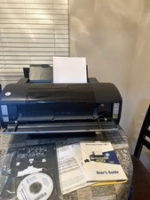 Epson Stylus Photo 1400 Wide Format Printer Bulk Black Ink Powers On Untested picture