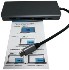 Aluminium Alloy 13-in-1 USB Type-C Adapter picture