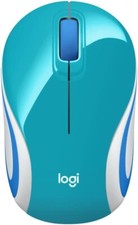 Logitech Wireless Mini Mouse M187 Ultra Portable,1000 DPI  Bright Teal picture