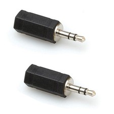 Hosa Technology 2x Stereo 2.5mm TRS-F to 3.5mm TRS-M Adapter picture