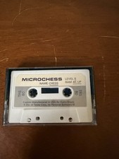 Vintage TRS-80 Microchess Computer Chess Program Level I / II 4k RAM-UP VHTF picture