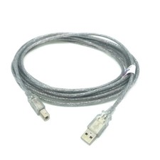15ft USB Cord CLR for EPSON ECOTANK ET2700 ET-3700 ET3750 ET-4550 ET4750 ET-7750 picture