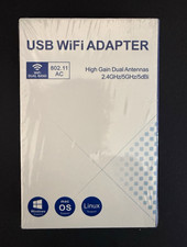 802.11ac USB 3.0 WiFi Adapter Dual Band 2.4/5GHz High Gain 2x5dBi picture