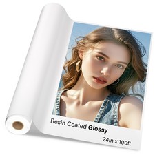 RC Glossy Photo Paper Roll Inkjet for canon hp epson 24 x 100ft print gs print picture